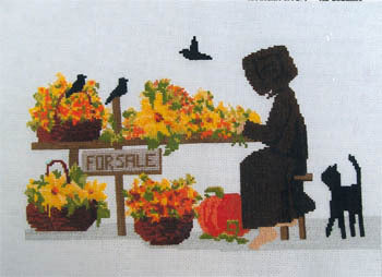 Diane Graebner Autumn Arrangements DGX-163 amish cross stitch pattern