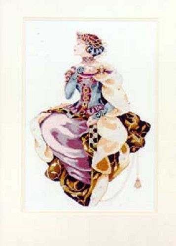 Mirabilia Autumn Queen MD45 cross stitch pattern