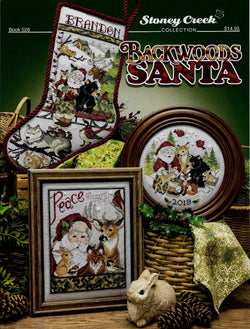 Santa's Hunting Stocking by Stoney Creek Counted Cross Stitch Pattern