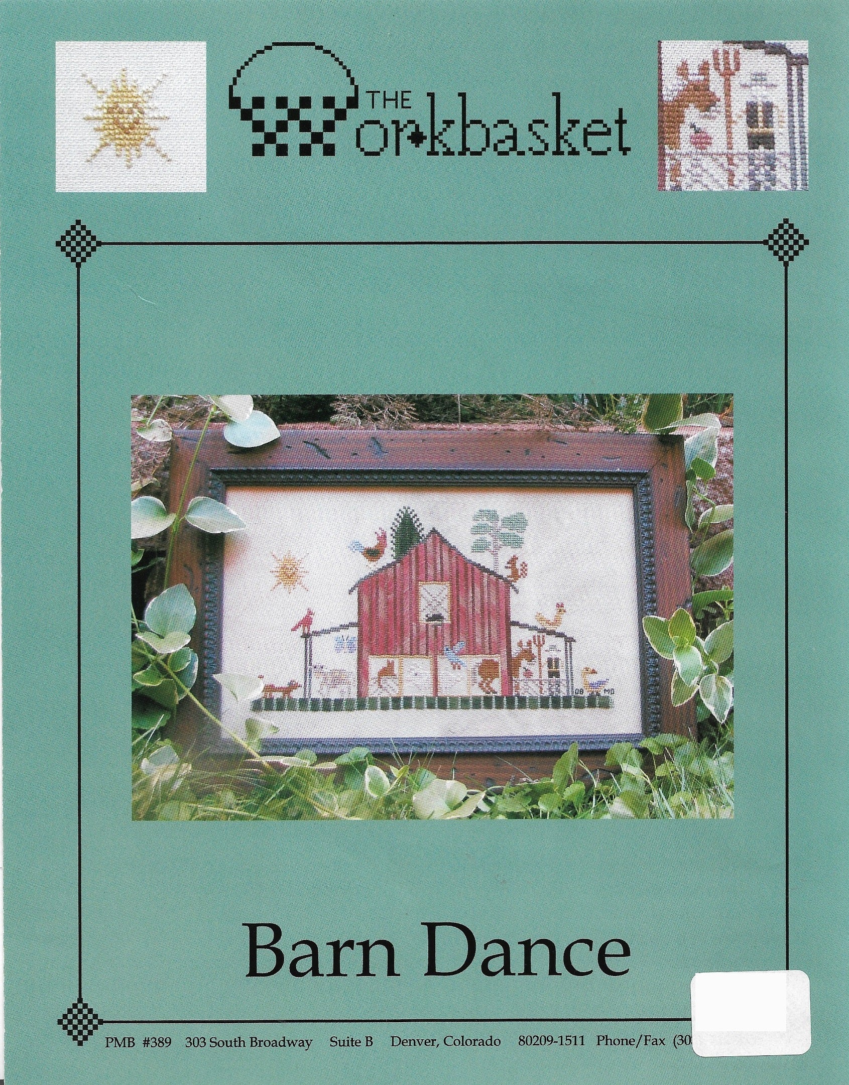 Workbasket Barn Dance cross stitch pattern