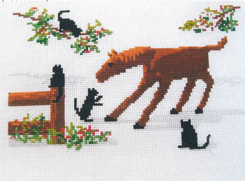 Diane Graebner Barnyard Friends, DGX-183 cross stitch pattern