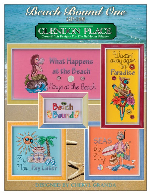 Glendon Place Beach Bound One cross stitch pattern