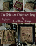 Blackbird Bells on Christmas day cross stitch pattern