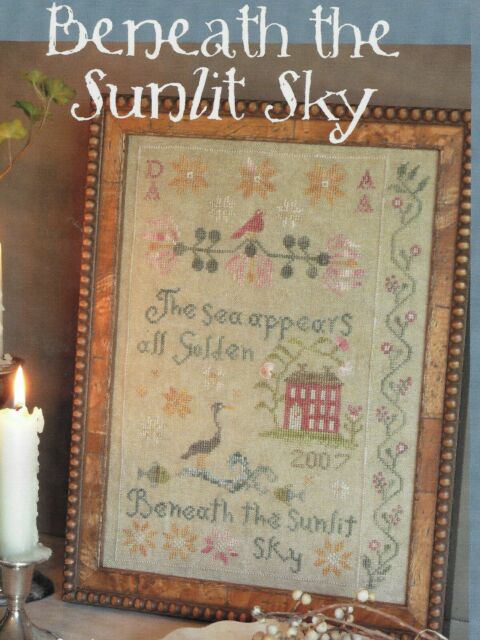 Blackbird Designs Beneath The Sunlit Sky cross stitch pattern