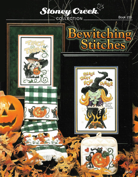 Stoney Creek Bewitching Stitches BK235 halloween cross stitch pattern