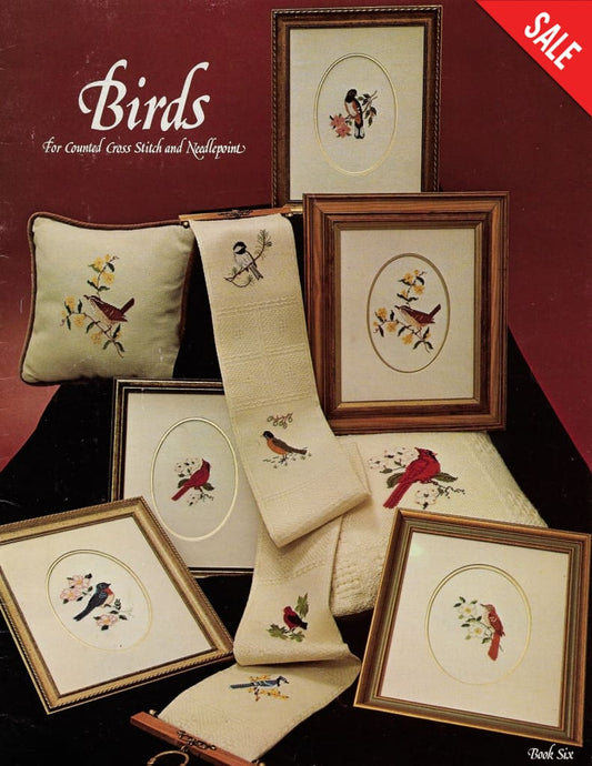 Busy Hands Birds cross stitch pattern