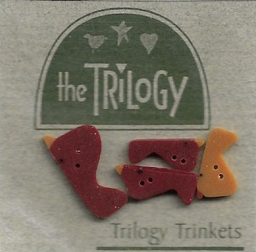 Trilogy Bird buttons JABC cross stitch