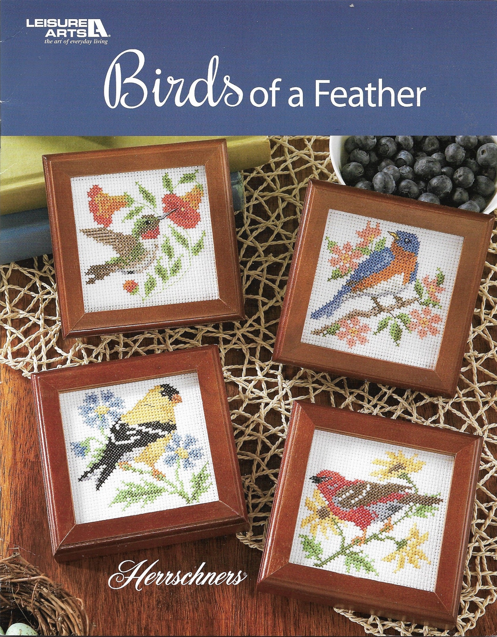 Leisure Arts Birds of a Feather 6742 cross stitch pattern