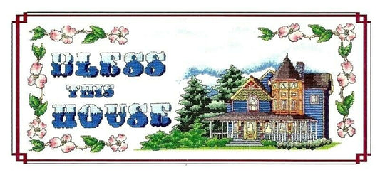 Vickery Bless This House 2025 cross stitch pattern