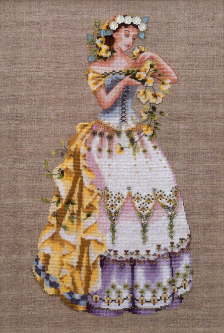 Mirabilia Blossom Harvest Nora Corbett MD-60 cross stitch pattern