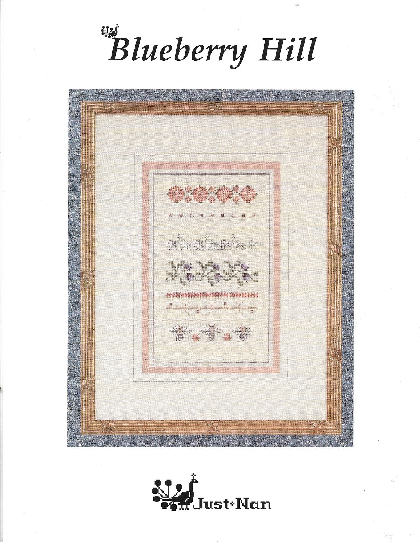 Just Nan Blueberry Hill JN023 cross stitch pattern