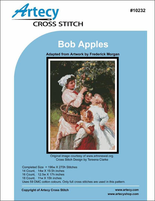 Artecy Bob Apples 10232 cross stitch pattern