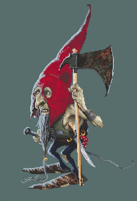 Lena Lawson Boo by Jean-Baptiste Monge cross stitch pattern