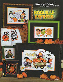 Stoney Creek Booville Express, BK324 halloween cross stitch pattern