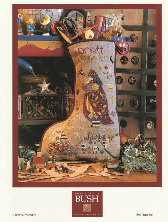 Brett's Stocking pattern – Sandra's Stitch Stash
