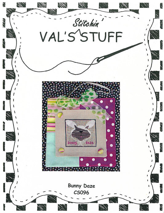 Val's Baby Bunny Daze CS096 easter cross stitch pattern