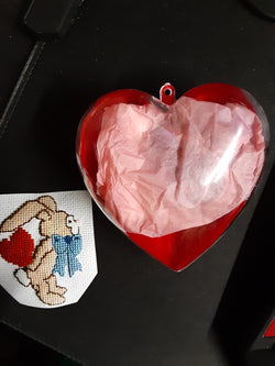 Bunny With Heart cross stitch kit