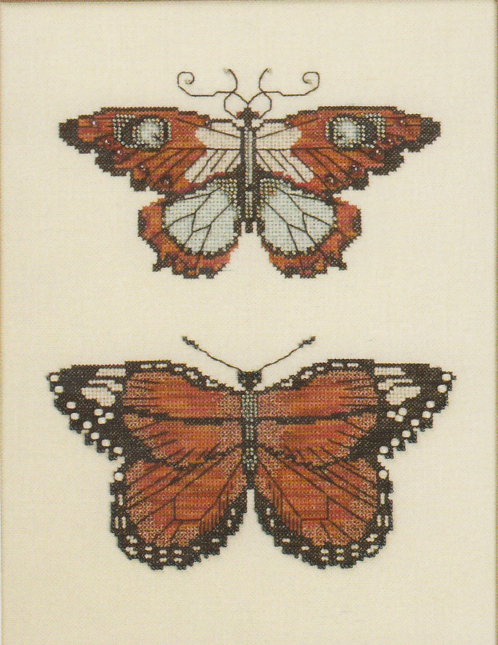 Mirabilia Butterflies of Gold NC105 cross stitch pattern