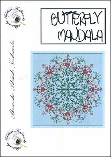 Alessandra Adelaide Butterfly Mandala cross stitch pattern