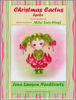 Lena Lawson Cactus Sprite cross stitch pattern
