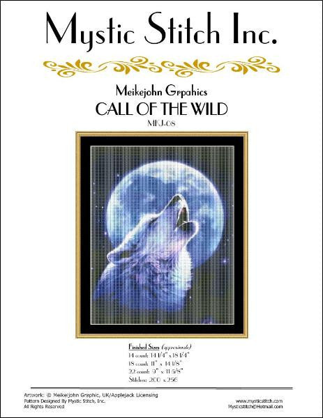 Mystic stitch Call of the Wild cross stitch pattern