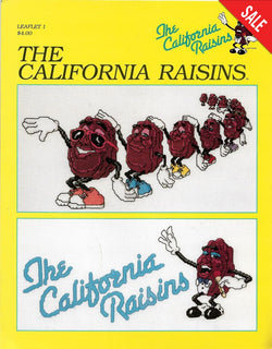 Just CrossStitch California Raisins cross stitch pattern