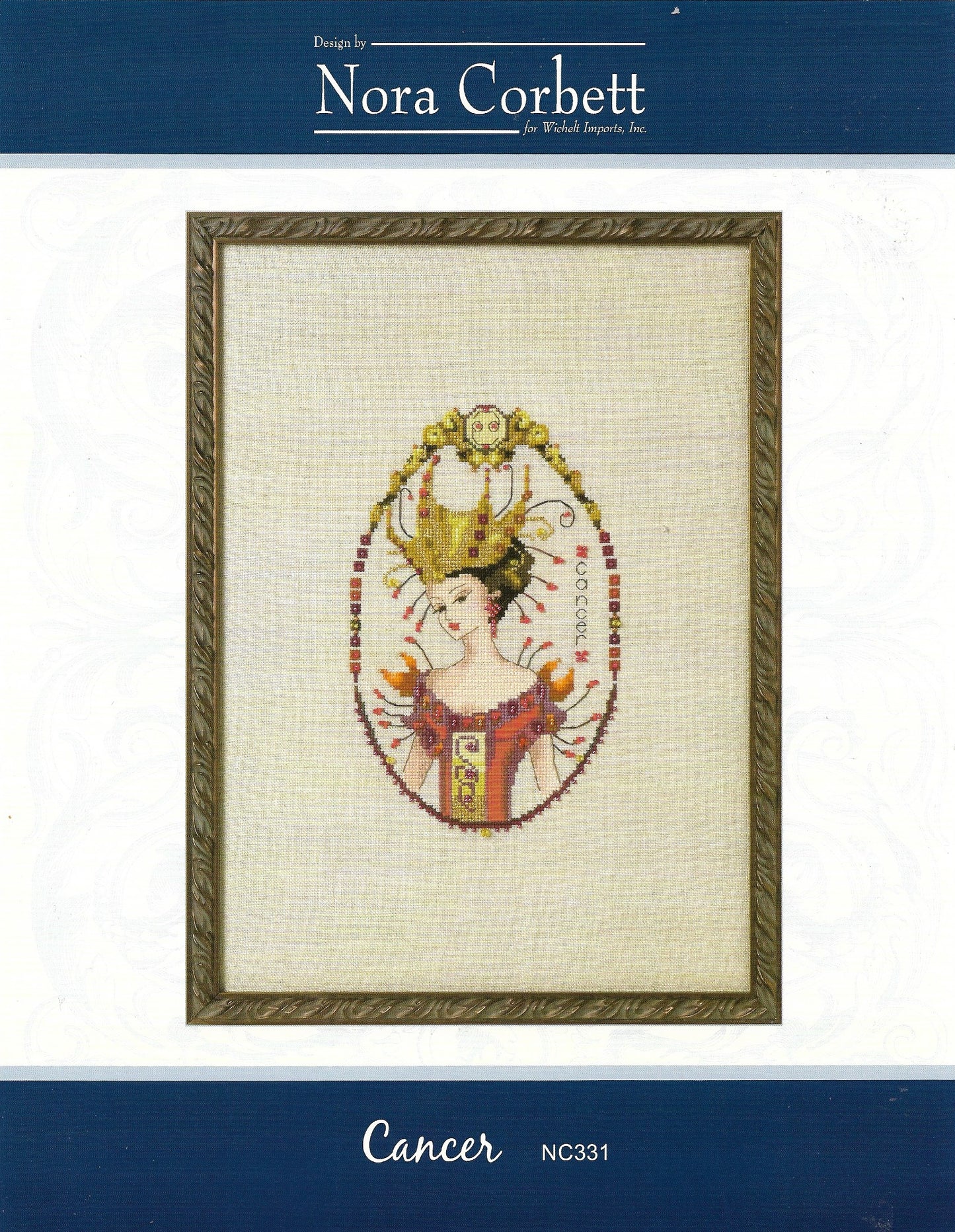 Nora Corbett cancer NC331 cross stitch pattern