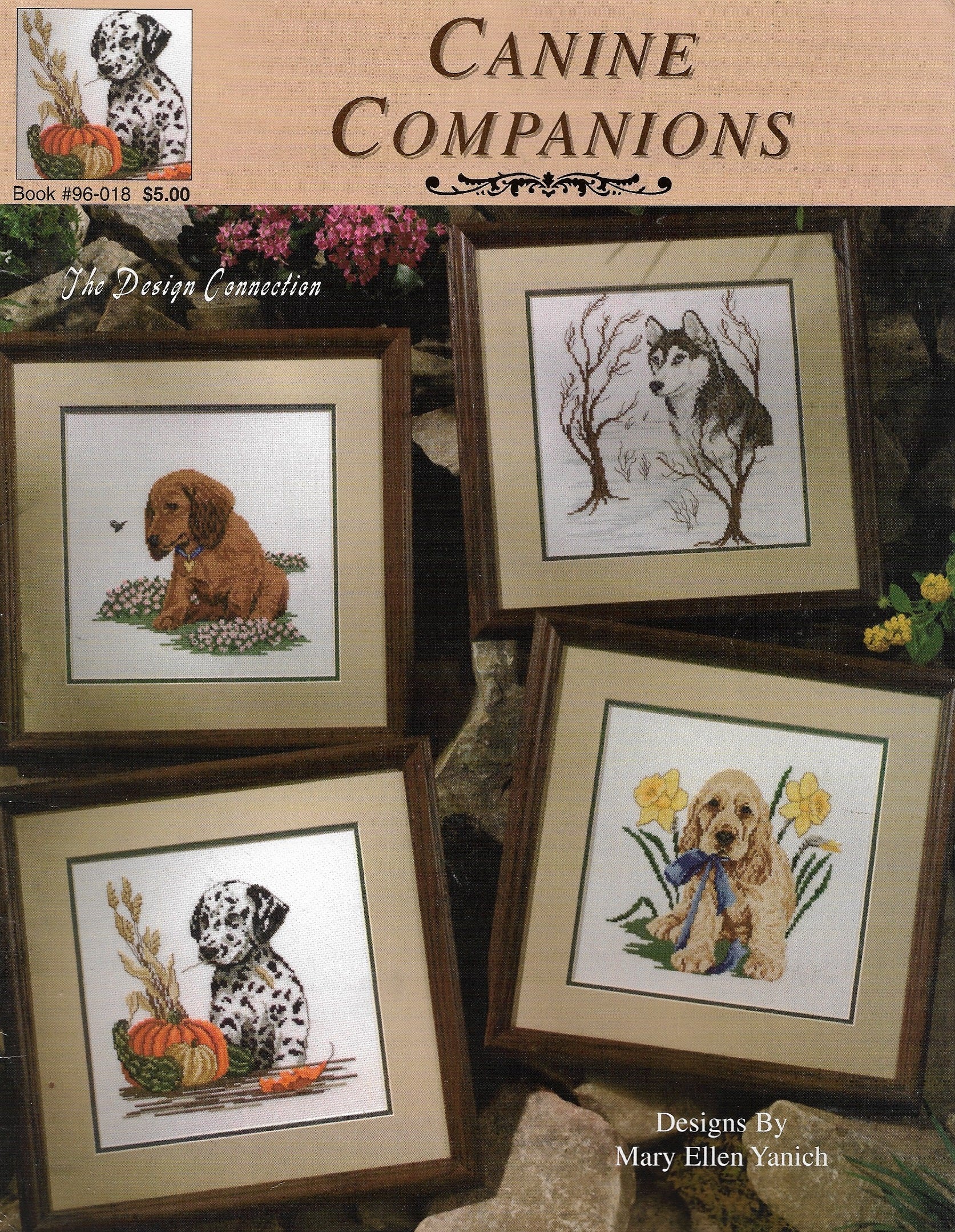 Design Connection Canine Companions cross stitch pattern