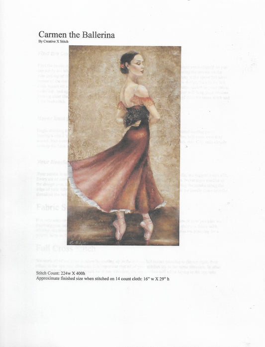 Carmen the Ballerina pattern