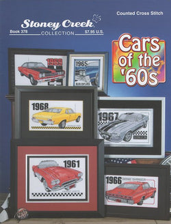 Stoney Creek Cars of the 60's BK378 cross stitch booklet