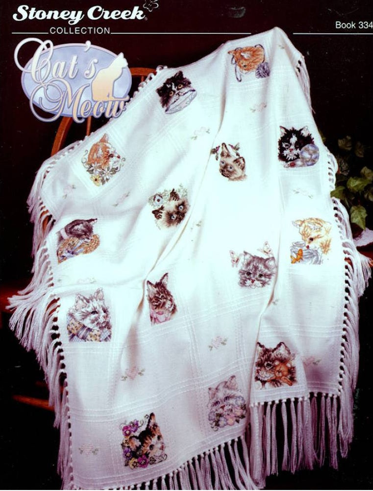 Stoney Creek Cats Meow BK334 cross stitch booklet