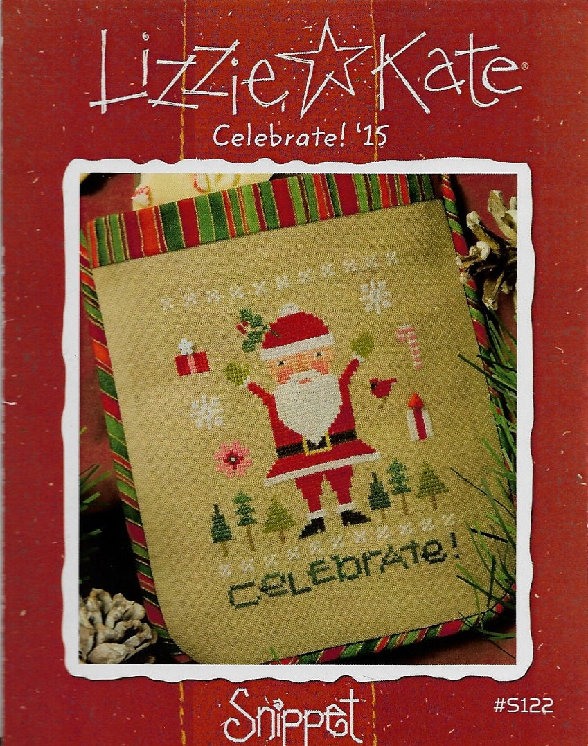 Lizzie Kate Celebrate! '15 Christmas cross stitch pattern