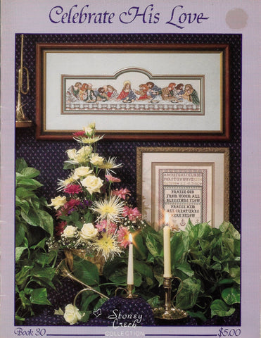 Stoney Creek Celebrate His Love BK30 religious cross stitch pattern