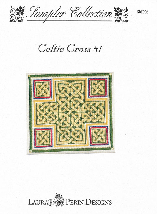 Laura J. Perin Designs Celtic Cross #1 cross stitch pattern