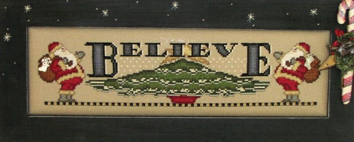 Heinzeit Charmed Believe cross stitch pattern