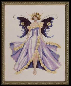 Mirabilia Cherry Blossom NC169 Pixie Couture victorian cross stitch