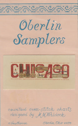 Oberlin Samplers Chicago cross stitch pttern