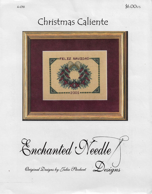 Enchanted Needle Designs Christmas Caliente cross stitch pattern