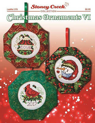 Stoney Creek Christmas Ornaments VI LFT378 cross stitch booklet