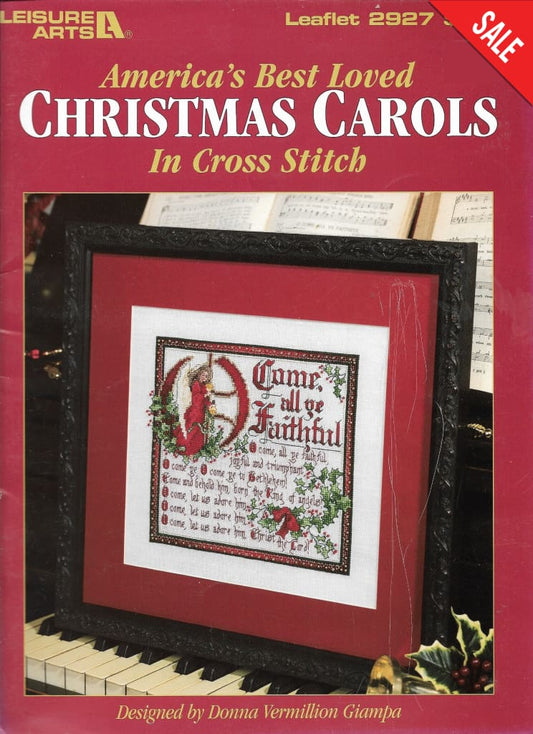 Leisure Arts Christmas Carols 2927 cross stitch pattern