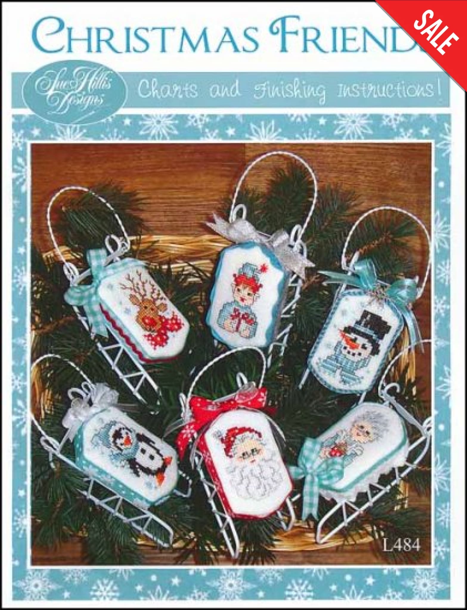 Sue Hillis Christmas Friends L484 cross stitch pattern