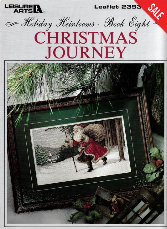 Leisure Arts Christmas Journey 2393 Christmas cross stitch pattern