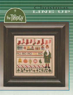 Trilogy Christmas Line Up cross stitch pattern