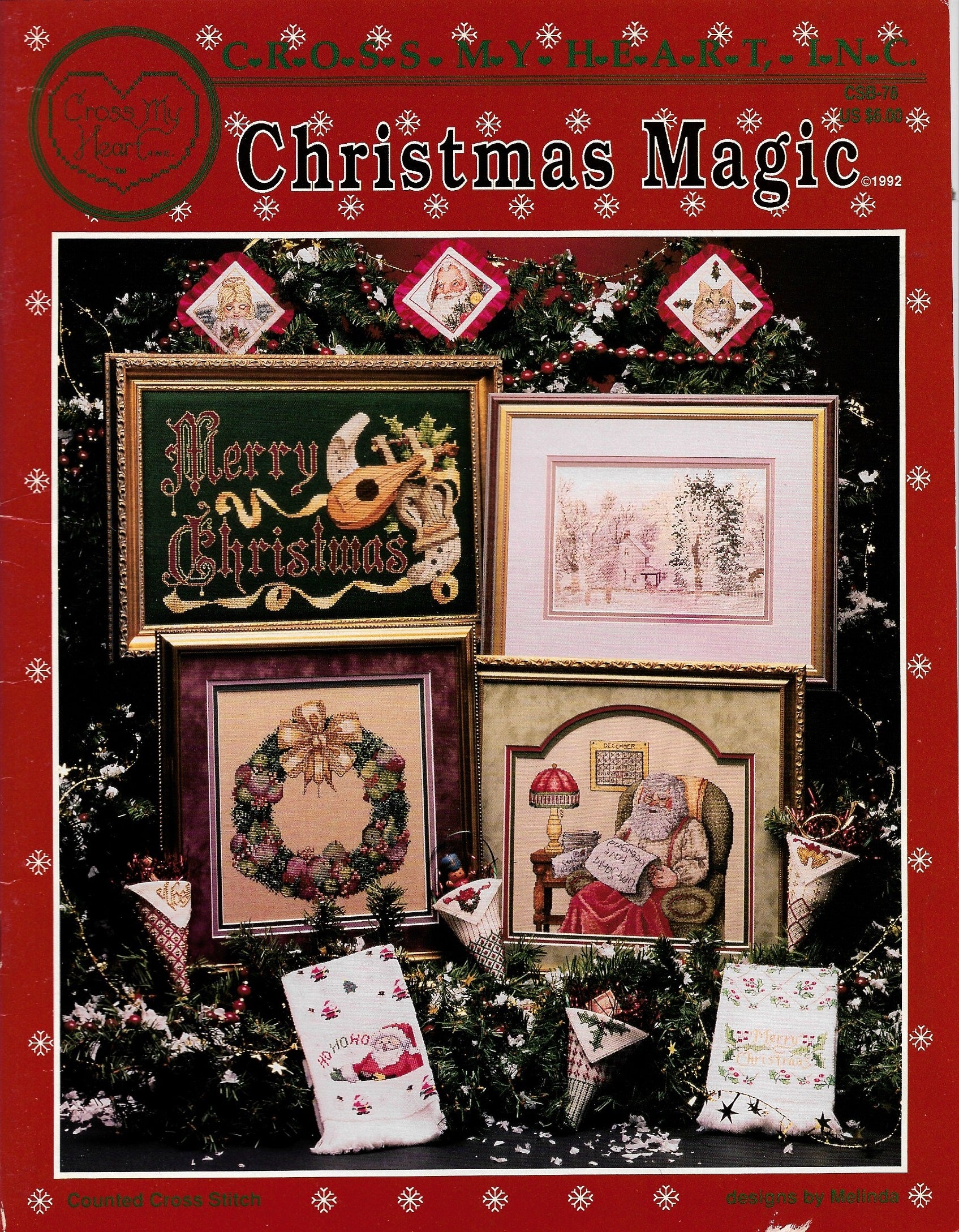 cross My heart Christmas Magic CSB-78 cross stitch pattern