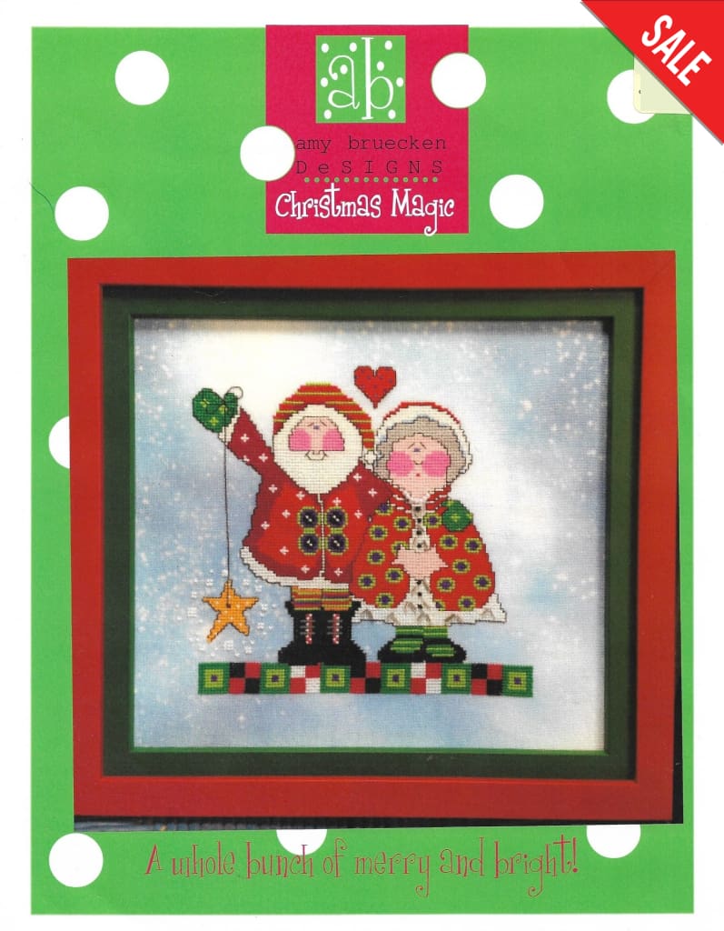 Amy Bruecken Christmas magic cross stitch pattern