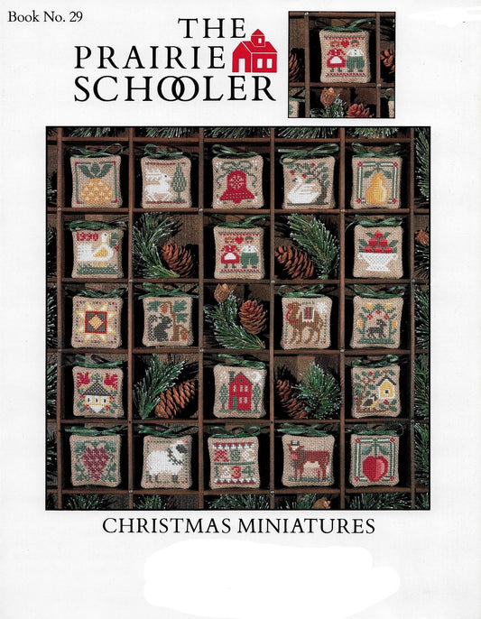 Prairie Schooler Christmas Miniatures PS29 cross stitch pattern