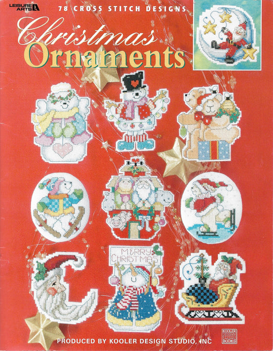 Leisure Arts Christmas Ornaments 3428 cross stitch pattern