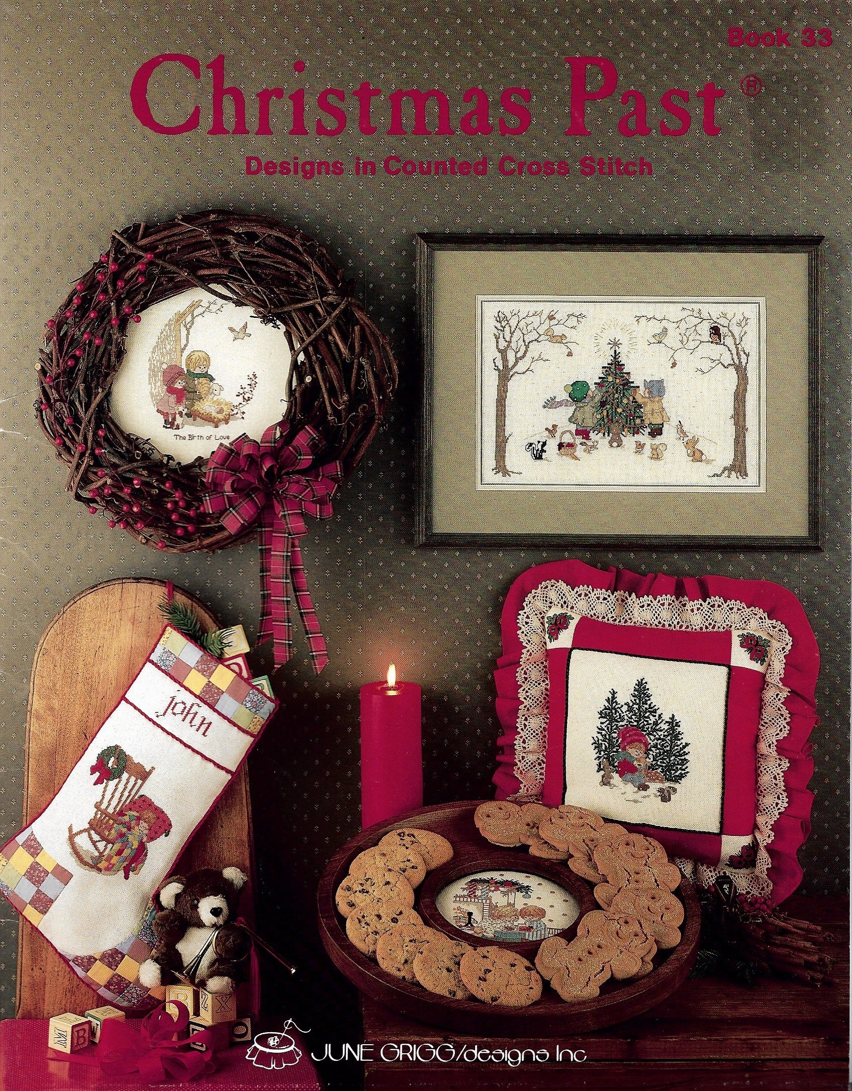 June Grigg Designs Christmas Past cross stitch pattern