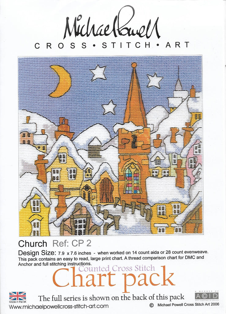 Church pattern – Sandra's Stitch Stash