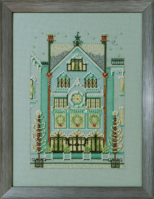 Nora Corbett Mirabilis The Clockmaker's House NC284 cross stitch pattern